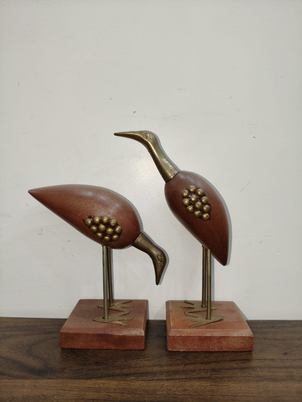 Aesthetic Wooden Goose Model